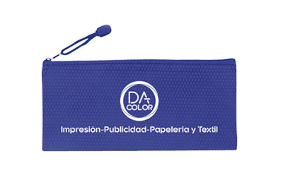 estuche con logo